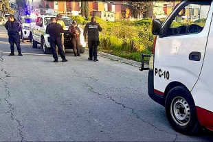 Elementos de la Policía Municipal recibieron el reporte y acudieron al sitio ubicado a un costado de la carretera Mayorazgo–San Agustín Citlali