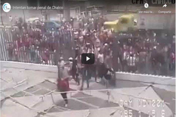 Intentan tomar penal de Chalco