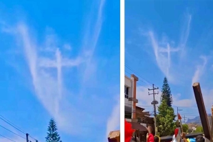 Para varios de los presentes, la aparición fue interpretada como una señal divina