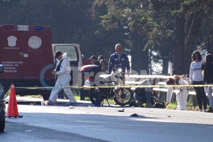 Fallece motociclista en Paseo Tollocan frente a la UNITEC