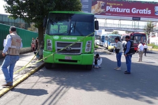 Autobús atropella a mujer en zona Terminal Toluca