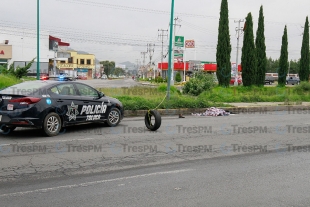 Muere mujer atropellada en Calzada al Pacifico, en Toluca