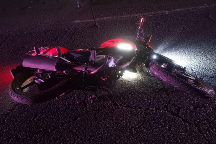 Fatal, muere motociclista en curva del IMSS de Paseo Tollocan