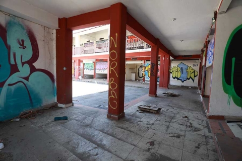 Plaza Gastronómica Amador López: de proyecto prometedor a espacio abandonado
