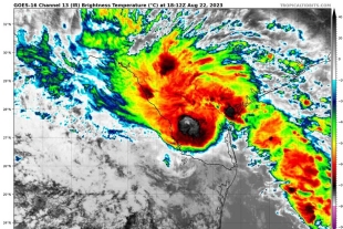 Depresión tropical “Harold” provocará lluvias fuertes en el norte de México