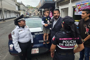 Tras verificar los vínculos parentales, el niño fue entregado a su familia.