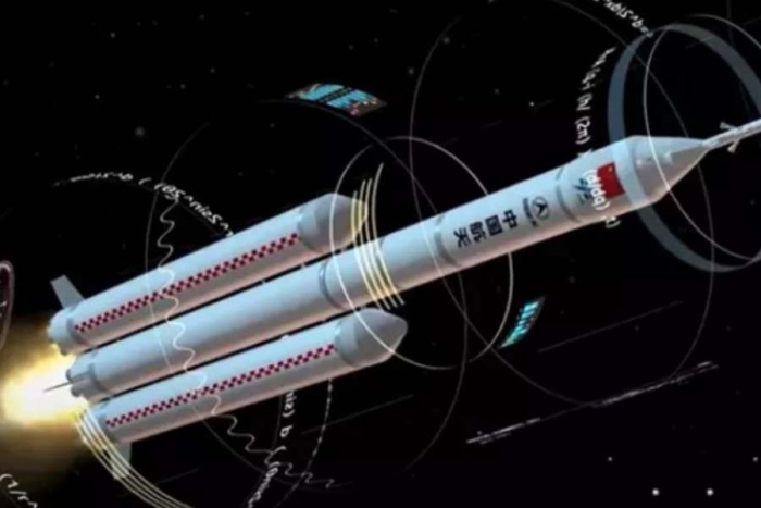 ¡No se quedan atrás! China presenta prototipo de cohete para llegar a la luna en 2027