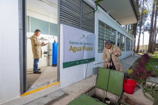 Para Ciudad Universitaria se ha diseñado un Sistema de Captación de Agua Pluvial compuesto de ocho módulos