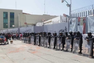 Durante la inspección, se confirmó que una persona resultó herida por un objeto punzocortante