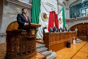 El Dip. Braulio Álvarez exhorta al gobierno municipal de Toluca a atender las condiciones de calles y avenidas