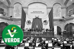 Se mantiene PVEM sin alianzas parlamentarias en nueva Legismex