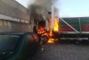 Incendian camión en Central de Abasto de Toluca; no hay víctimas.