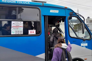En lo que va del año se han registrado 6 mil 900 quejas por el servicio de transporte público