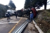 Volcadura de trailer provoca cierre de autopista Toluca-Atlacomulco
