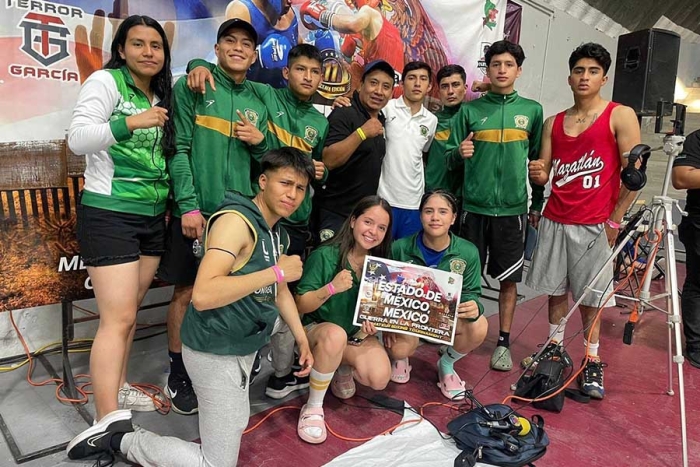 Pugilistas de la UAEMéx consiguen ocho medallas en Torneo “Guerra en la Frontera”