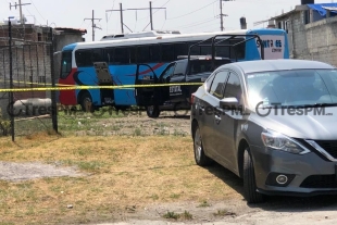 Localizan a mujer muerta en maletero de autobús en El Seminario