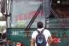 Estudiantes de Tenería roban y vandalizan autobuses nuevamente