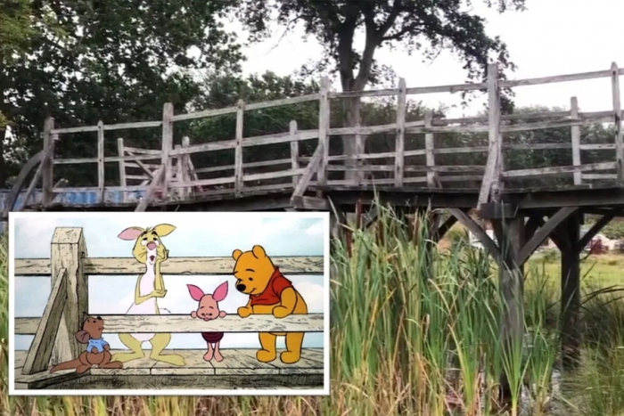 Puente emblemático de Winnie Pooh será subastado en Inglaterra