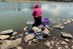 Preocupante escasez de agua en Villa Victoria