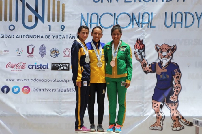 UAEM con una medalla de bronce de atletismo en la Universiada Nacional