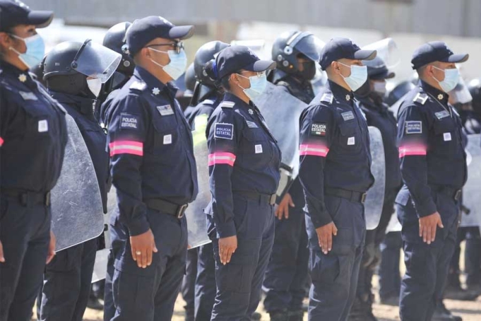 Más de dos mil policías resguardarán manifestaciones del 8M en Toluca