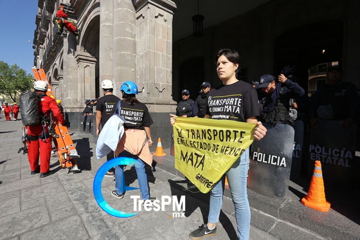 Mata transporte público a 500 en Edomex, GreenPeace alza la voz