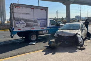 Choque múltiple causó fuerte movilización en Las Torres de Toluca