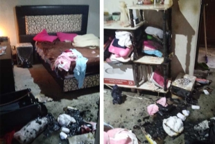 Explosión por fuga de gas deja una mujer lesionada en Zinacantepec