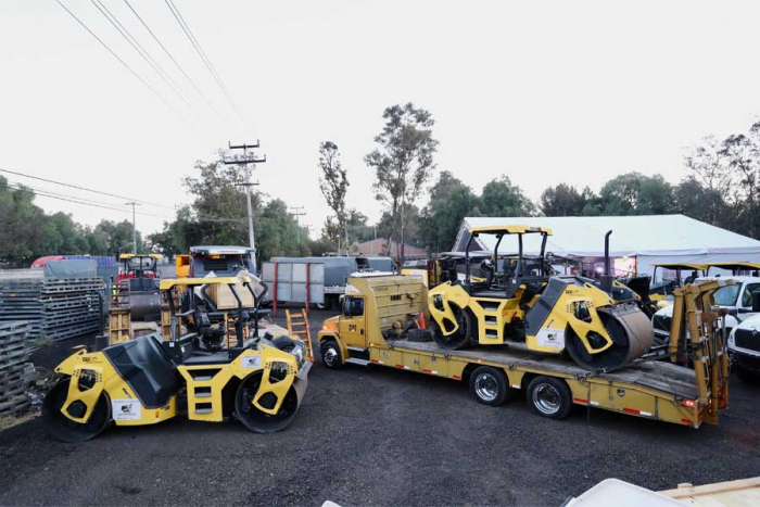 Se ha dotado de maquinaria especializada a diez municipios de dicha entidad