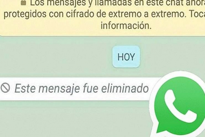 Pronto podrás eliminar mensajes ya enviados por WhatsApp