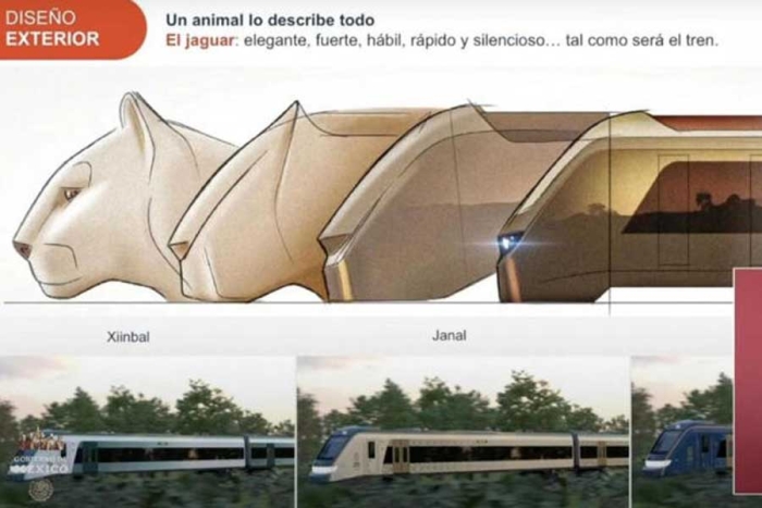 Tren Maya tendrá forma de jaguar: Así será el diseño de sus vagones