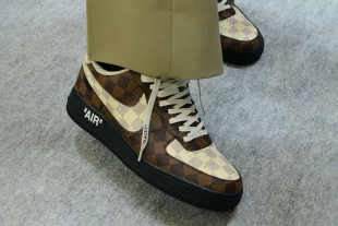 Lanzan Louis Vuitton y Nike, los nuevos tenis Air Force 1