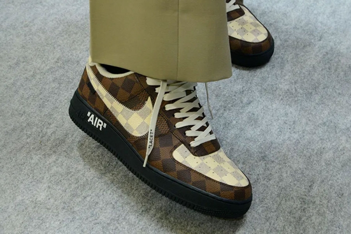 Cadena Contaminado haz Lanzan Louis Vuitton y Nike, los nuevos tenis Air Force 1