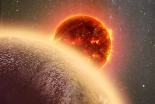 Un planeta del tamaño de la Tierra tiene un hemisferio de lava