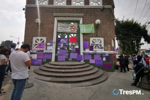 Alumnos muestran nuevamente su apoyo a catedrática agredida en clase virtual