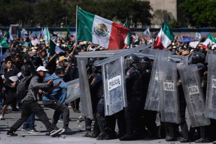 Pablo Vázquez, titular de la SSC CDMX, informó del saldo tras los enfrentamientos regIstrados en la marcha de la Generación Z