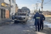 Incendio de camioneta moviliza a bomberos en Toluca