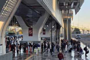 Otros pasajeros provenían incluso del AICM, con destino a Santa Fe y posteriormente a Toluca