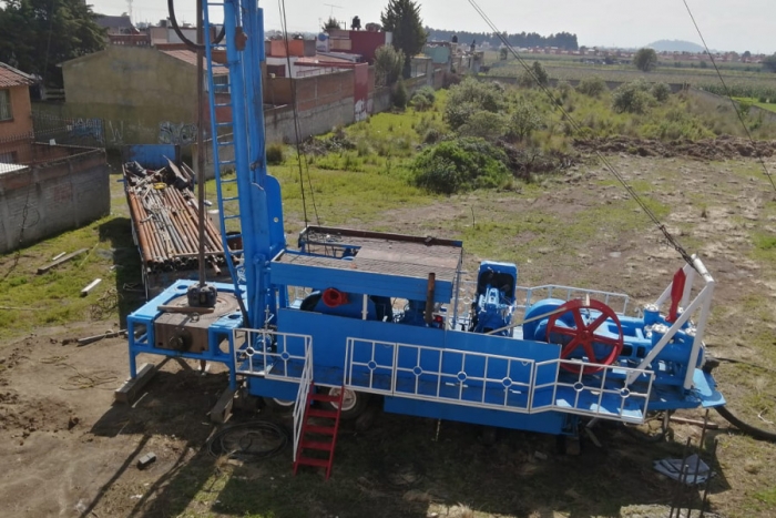 Vecinos de Toluca se manifiestan inconformes por construcción de pozo de agua