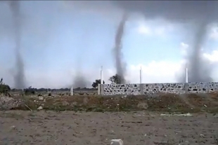 Cuatro tornados se registran en Puebla