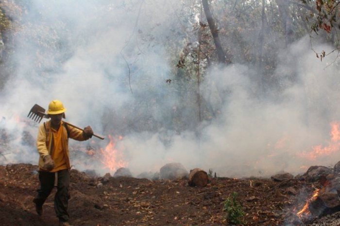 Controlan incendio en Tepotzotlán gracias a lluvias