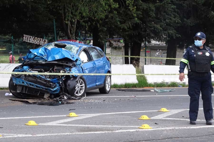 Velocidad, ignorar señalamientos y alcohol causa de accidentes en la México-Toluca.