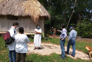 Atienden casos de COVID-19 en Selva Lacandona