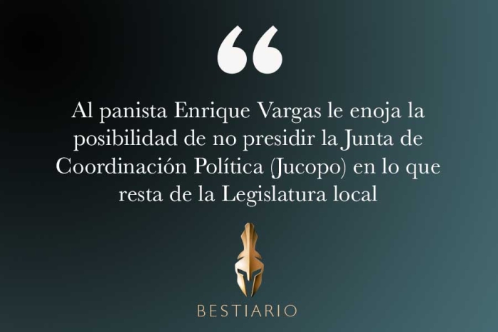 El enojo de Enrique Vargas