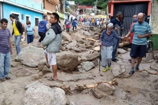 Intensas lluvias en Venezuela dejan 13 fallecidos