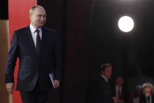 Putin es registrado como candidato para elecciones de marzo