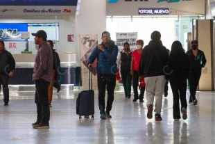 Disminuye aforo de usuarios en la Terminal de Autobuses de Toluca durante enero