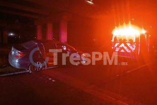 Accidente automovilístico sobre Las Torres en Lerma; muere una persona