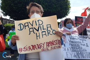 Se manifiestan en la capital mexiquense para exigir Ley de Amnistía y reformas al sistema penal estatal