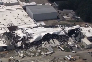 Tornado daña planta de Pfizer en Carolina del Norte